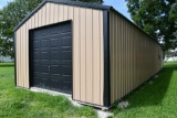 16' x 50' storage building on skids