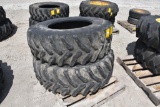 (2) 16.9R28 tires