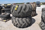 (2) 28L-26 wheels on John Deere 8-bolt wheels