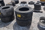 (2) 455/50R22.5 tires