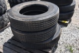 (3) 285/75R24.5 new recap tires