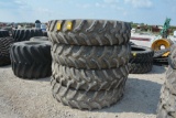 (4) 480/80R46 tires