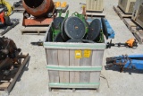 Box of JD closing wheel assemblies off JD 1770 planter