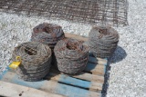 (4) Rolls of Red Brand barb wire