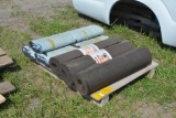 Pallet of tar paper and valley paper