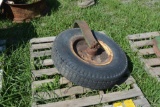 John Deere F tricycle front end and tire