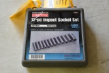 Craftsman 12 piece metric socket set