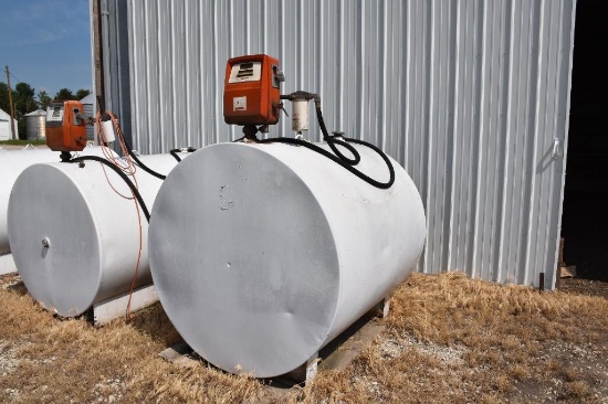 600 gallon fuel barrel w/ Gasboy pump