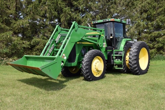 1998 John Deere 8100 MFWD tractor