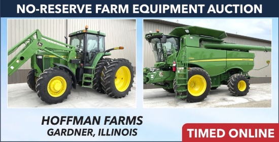 Ring 1: No-Reserve Farm Equipment Auction -Hoffman