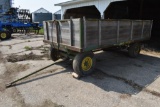 John Deere 7'x12' barge box wagon