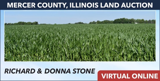 Mercer County, IL Land Auction - Stone