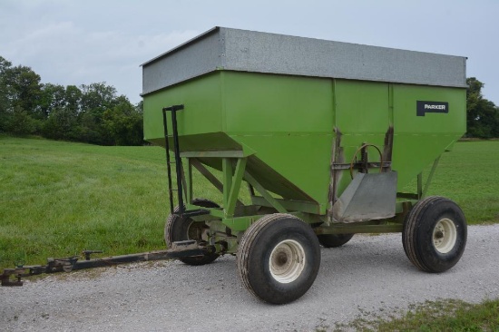 Parker 2500 350 bu. gravity wagon