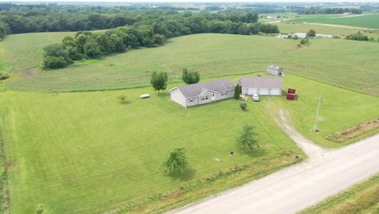 Tract 1 - Country Home & 2.01 Surveyed Acres+/-