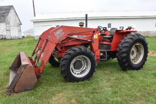 Massey Ferguson 390T MFWD tractor