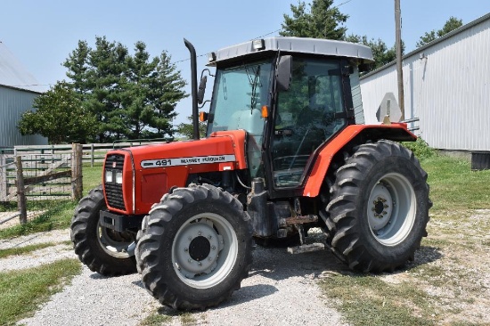 Massey Ferguson 491 MFWD tractor