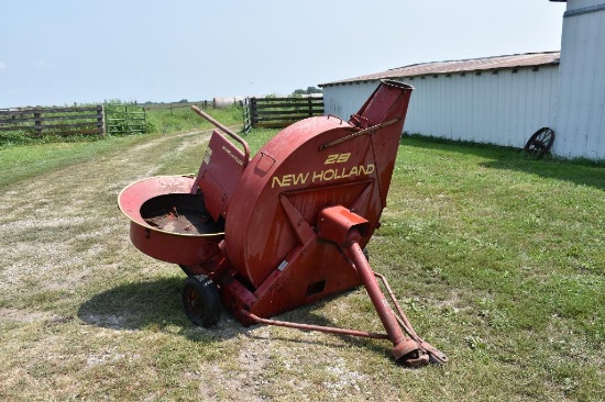 New Holland 28 "Whirl-a-feed" silage blower