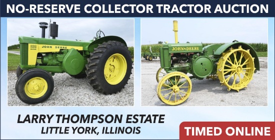 No-Reserve Collector Tractor Auction - Thompson