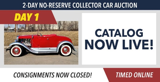 Day 1: Collector Car & Memorabilia Auction
