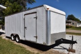 2000 Unison 20' cargo trailer