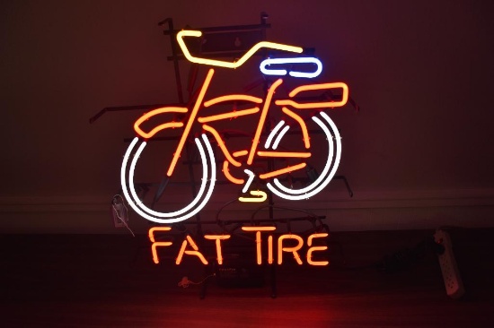 Fat Tire neon light