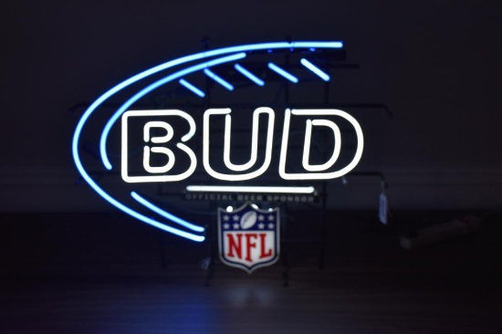 NFL Bud Light neon light