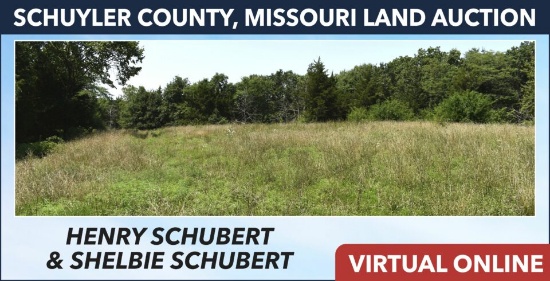 Schuyler County, MO Land Auction - Schubert