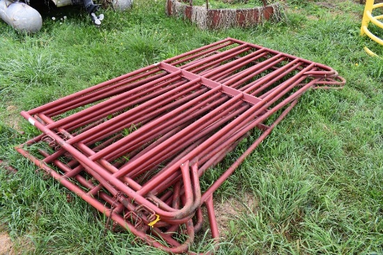 (9)10 Ft. Pipe Gate Corral Panels