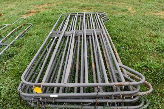 (8) 12 Ft. Pipe Gate Corral Panels