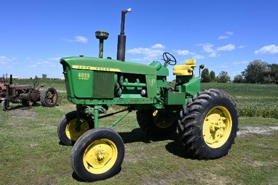 1966 John Deere 4020 Hi Crop 2wd tractor