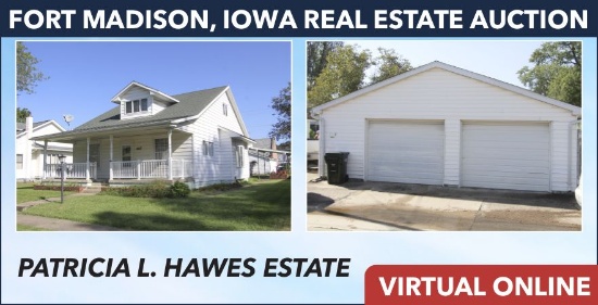 Fort Madison, IA Real Estate Auction - Hawes
