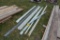 Quantity of door track and used tin work