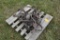 Pallet of horse tack