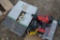 Tool Shop roofing nailer and box of nails