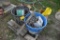 Pallet of sprayer parts
