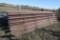 (18) 20' continuous fence panels and hardware