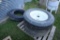 (2) 295/75R22.5 tires and rims