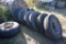 Quanity of truck tires and wheels