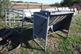 Poly single sided calf creep feeder w/ calf gates