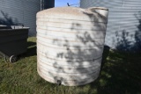 Poly flat bottom water tank