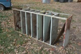 7' Heavy duty metal shelf