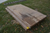 (2) 8' wooden platforms