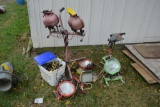 Quantity of older shop lights