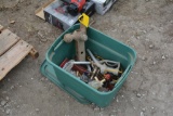 (2) Fuel nozzles, 2-way hitch, and pipe fittings