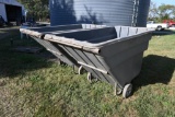 (2) Poly tote carts