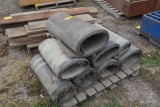 Pallet of rubber mating