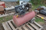 Portable air compressor w/ 2 hp. electric motor