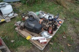 Pallet of shop items