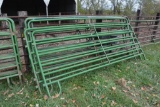 (6) 12' pipe gates
