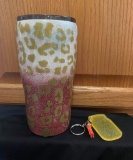 Glitter Tumbler & Key Chair